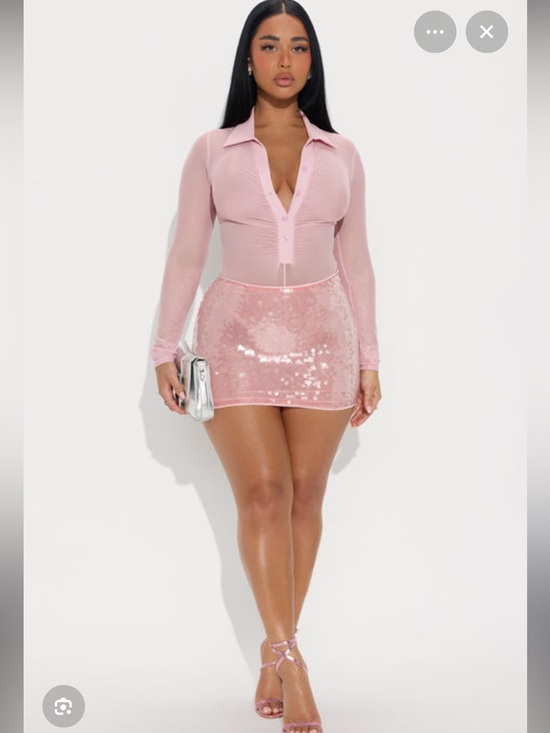 Fashion Nova Tops - ‘The most wanted’ mesh bodysuit